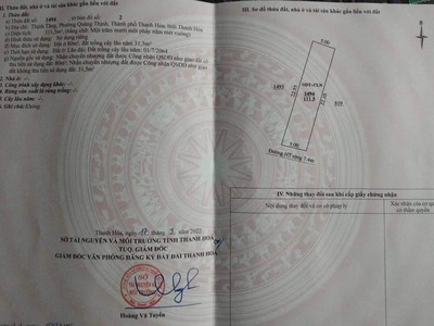 Bán đất đẹp - vị trí đặc địa tại phường quảng thịnh, tp thanh hoá 0