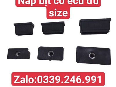 Nắp bịt có ecu, bịt chân hộp có tăng giảm vuông 30mm 1