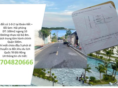 Lô đất gần biển mặt tiền siêu đẹp, tại Đoàn Kết, Đồ Sơn, Hải Phòng. 0