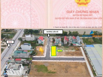 Bán đất làm kho, xưởng ở QL1A thị trấn Tân Phong, Quảng Xương 1