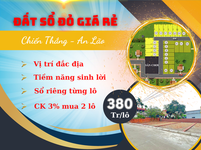  Chính chủ mở bán bạt đất cực đẹp giá rẻ tại xã Chiến Thắng huyện An Lão 0
