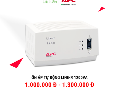 Bán Ổn áp tự động Line-R 1200VA 0