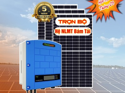Hệ điện năng lượng mặt trời hòa lưới bám tải 3kwp 0