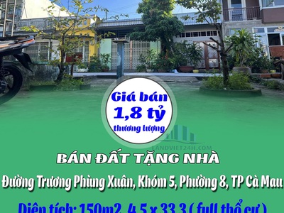 Chính chủ cần bán đất tặng nhà vị trí đẹp giá siêu đầu tư 0