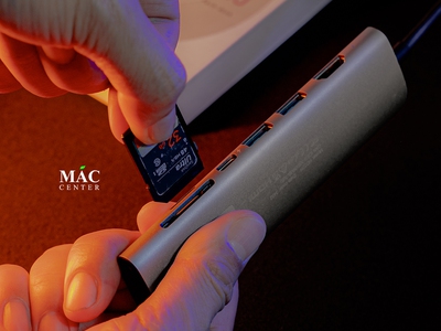 Hub USB-C HyperDrive Slab 7-in-1 2