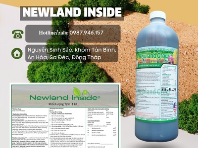 Newland inside - phân bón hữu cơ sinh học - nhập khẩu hoa kỳ 0