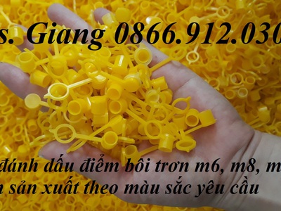 Nắp chụp đầu vú bơm mỡ bò, nắp bịt ốc bơm mỡ bằng nhựa 4