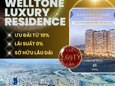 Quy hoạch không gian kiến trúc cảnh quan và thiết kế đô thị Welltone Luxury Residence 0