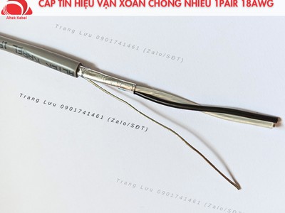 Cáp vặn xoắn chống nhiễu 1pair 18awg tại Đà Nẵng, Hà Nội, Hồ Chí Minh 2