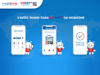 Thanh toán VNPAY-QR nhận mã giảm giá 200k tại cửa hàng MobiFone 0