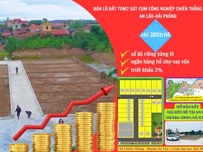 Bán lô đất 70m2 sát trường mầm non xã chiến thắng-an lão-hải phòng 0