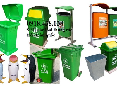 Mua thùng rác 120l, thùng rác công cộng 240lit giá rẻ ở đâu 2