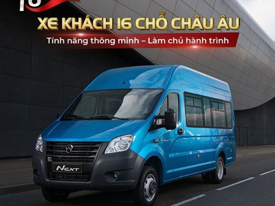 Gaz 16 chỗ xe đẹp giá tốt- giảm ngay 11 triệu tháng 11 3