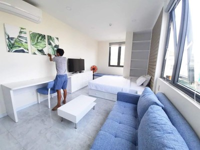 Căn hộ balcony - 1 phòng - phú nhuận cho thuê dọn vào ở nga 0