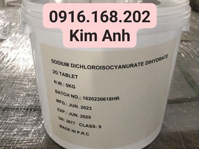 SDIC - Chlor hữu cơ an toàn tan nhanh 0