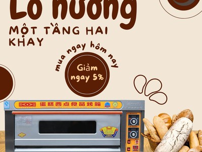 Lò nướng đa năng 1 tầng 2 khay 0