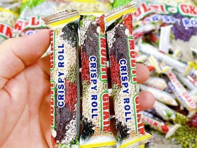 Bánh Ngũ Cốc cuộn phô mai nhập Mỹ Imperial Taste Multi Grain Crispy Roll 2
