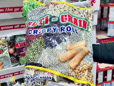 Bánh Ngũ Cốc cuộn phô mai nhập Mỹ Imperial Taste Multi Grain Crispy Roll 4