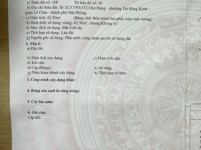 Bán nhà xây mới độc lập mặt ngõ hồ sen- chợ hàng , 43m 4 tầng giá 3.35 tỉ 3