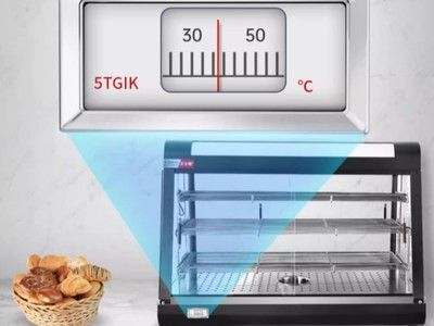 Tự hào giới thiệu tủ trưng bày giữ nóng gà rán kính vuông của chúng tôi 4
