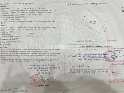 Chính chủ cần bán nhà 5 tầng ngõ quan thổ 3, đống đa, hà nội 4