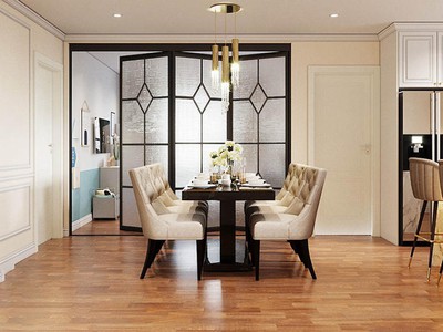 Bỏ túi các mẫu thiết kế nội thất chung cư 150m2 đẹp và ấn tượng 1