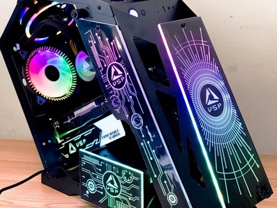 VỎ CASE, VỎ GAMER mới, cũ, fan LED RGB 7 màu, phụ kiện GAMER mới, cũ đủ chủng loại 10