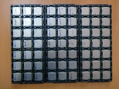 Kho CPU MÁY TÍNH cũ mới đủ loại, từ đời cao đến thấp, số lượng lớn, bán lẻ, bán buôn số lượng 2