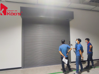 Cửa cuốn chống cháy Kodsdoor E60, E120, E180 phút 0