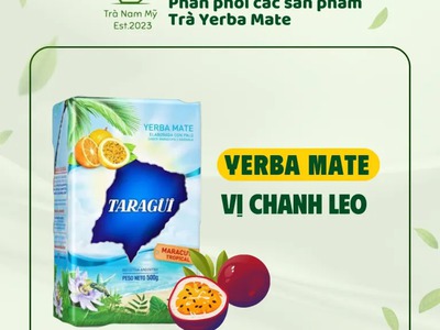 Trà Yerba Mate vị chanh leo 500gram 0