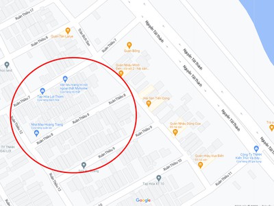 Đất lô góc 2mt đường xuân thiều 8 2