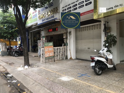 Cho thuê nhà mặt tiền trương vĩnh ký 52m2, 5 tầng, 22triệu 2