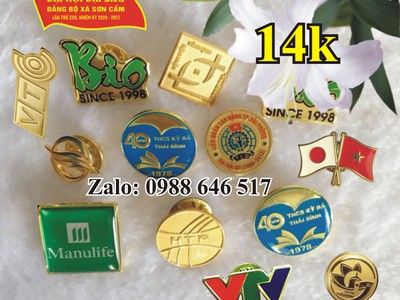 Huy hiệu đẹp, in logo, huy hieu, huy hiệu cài áo, huy hieu cai ao 0