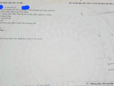 Bán đất mặt tiền đường âu cơ - liên chiểu - đà nẵng 2