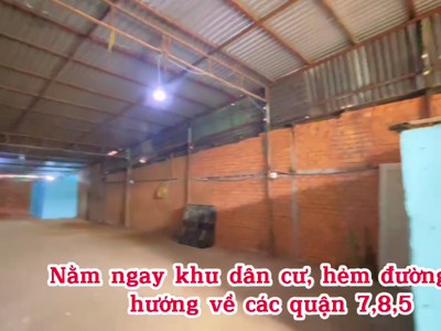 Chính chủ cần cho thuê nhà xưởng tại đường ấp 3b, a35/29 c1 tổ 152 , xã bình hưng, bình chánh, hồ 2
