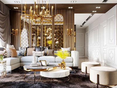Phong cách thiết kế nội thất Luxury đẳng cấp vượt thời gian 0