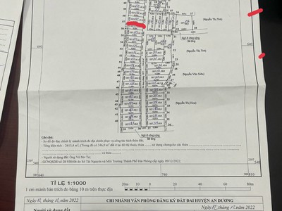 Chỉ hơn 700tr sở hữu lô đất tại trung tâm TT An Dương ngõ oto 0