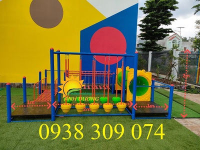 Thang leo mầm non, bộ vận động thể chất liên hoàn đa năng 0