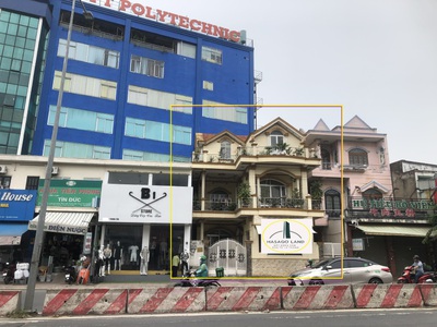 Cho thuê nhà mặt tiền lê trọng tấn 120m2, 2 lầu,60triệu, cạnh đại học fpt 2