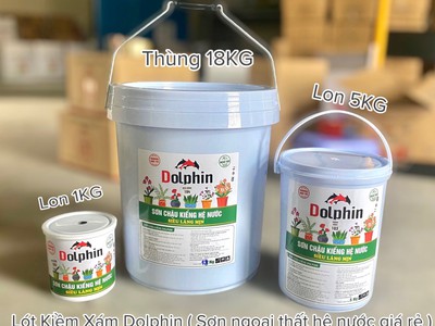 Sơn chậu kiểng hệ nước Dolphin 0