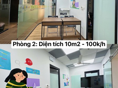 Chính chủ cho thuê văn phòng làm việc giá tốt, theo giờ tại địa chỉ t7, tầng 2 times city 1