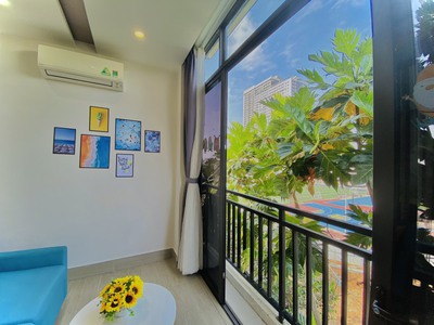 Cho thuê căn hộ 2 ban công- view đẹp đường Vũ Văn Dũng gần Cầu Rồng 6