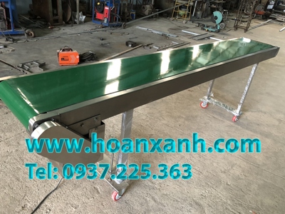 Gia công cơ khí băng tải chuyền, băng tải bao, băng tải cao su gân V,... 1
