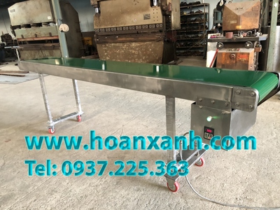 Gia công cơ khí băng tải chuyền, băng tải bao, băng tải cao su gân V,... 2