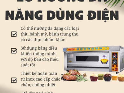 Lò nướng đa năng dùng điện 3