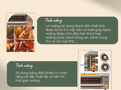 Lò nướng đa năng dùng điện 5