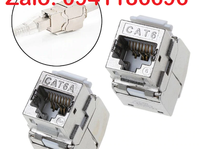 Hạt công nghiệp CAT6A/CAT7 không dùng TOOL Ancomteck ACT-6A-UK, sẵn số lượng 12