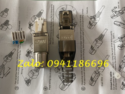 Hạt công nghiệp CAT6A/CAT7 không dùng TOOL Ancomteck ACT-6A-UK, sẵn số lượng 5