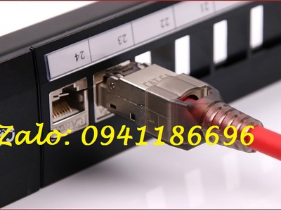 Hạt công nghiệp CAT6A/CAT7 không dùng TOOL Ancomteck ACT-6A-UK, sẵn số lượng 3