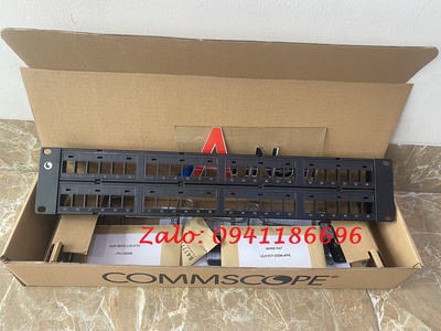 Thanh Đấu nối mạng dạng rỗng chống nhiễu Cat6A chuẩn 24, 48 cồng 8